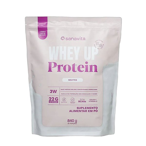 Whey Up 3w Neutro Refil 840g - Sanavita