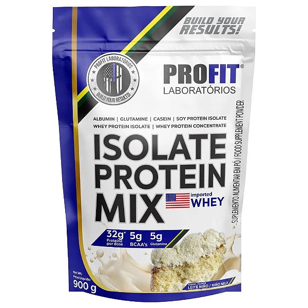 Isolate Protein Mix Leite Nino 900g Refil - Profit