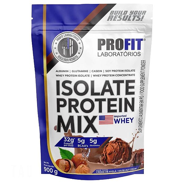 Isolate Protein Mix Creme Avela 900g Refil - Profit