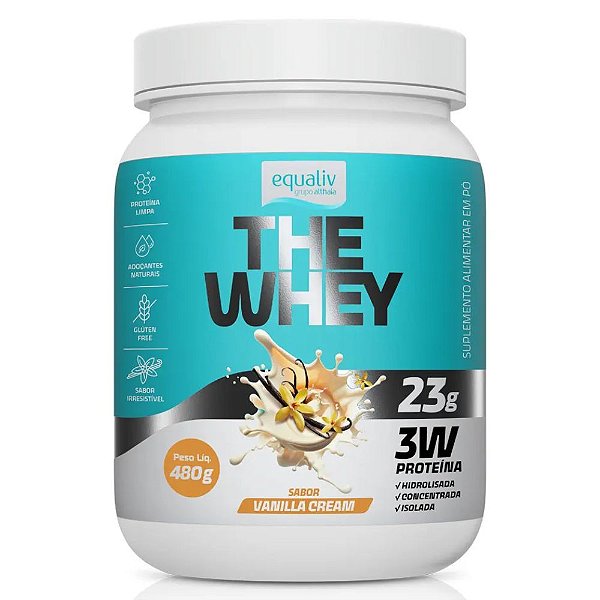 The Whey Vanilla Cream 480g - Equaliv