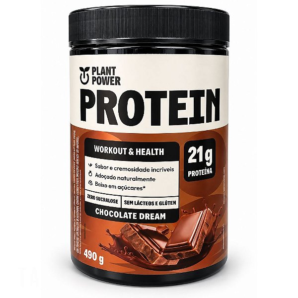 Protein Vegetal Chocolate Dream 490g - Plant Power