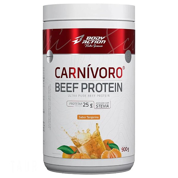 Carnivoro Beef Protein Tangerina 900g - BodyAction