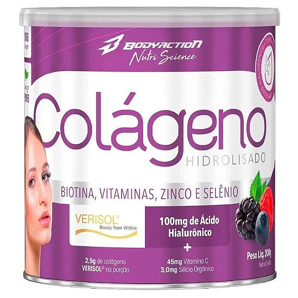 Colageno Verisol Frutas Vermelhas 200g - BodyAction
