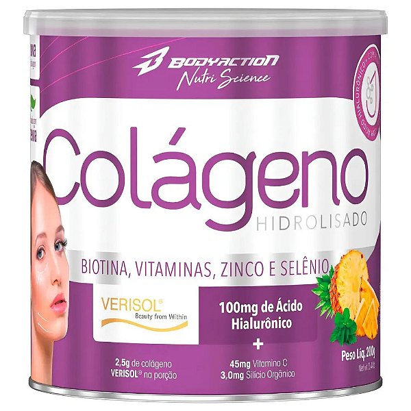 Colageno Verisol Abacaxi Hortela 200g - BodyAction