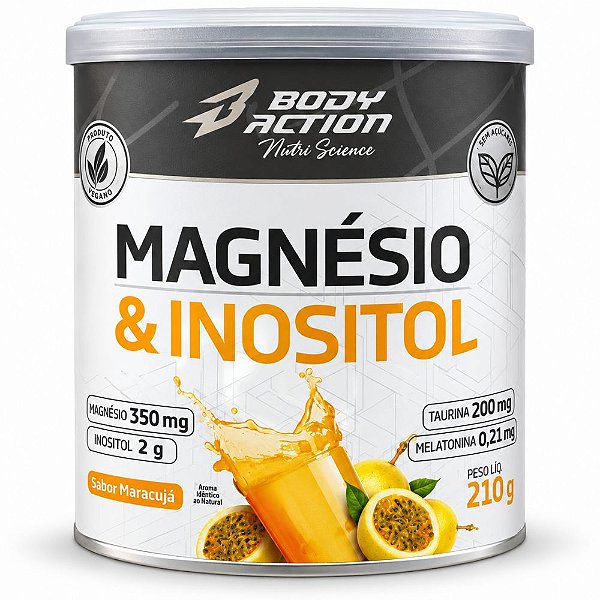 Magnesio Inositol Maracuja 210g - BodyAction