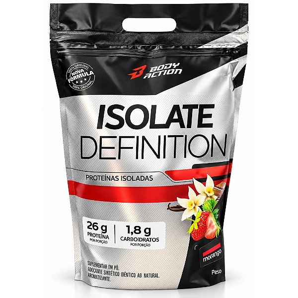 Isolate Definition Morango 1,8Kg Refil - BodyAction