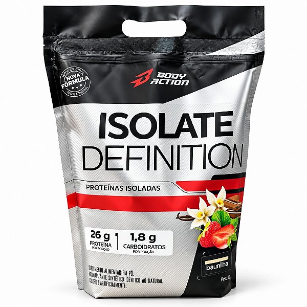 Isolate Definition Baunilha 1,8Kg Refil - BodyAction