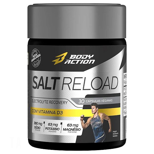 Salt Reload 30 Capsulas - BodyAction
