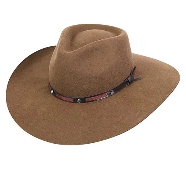 CHAPÉU PRALANA 5X CAMPO II CAFÉ ABA 10