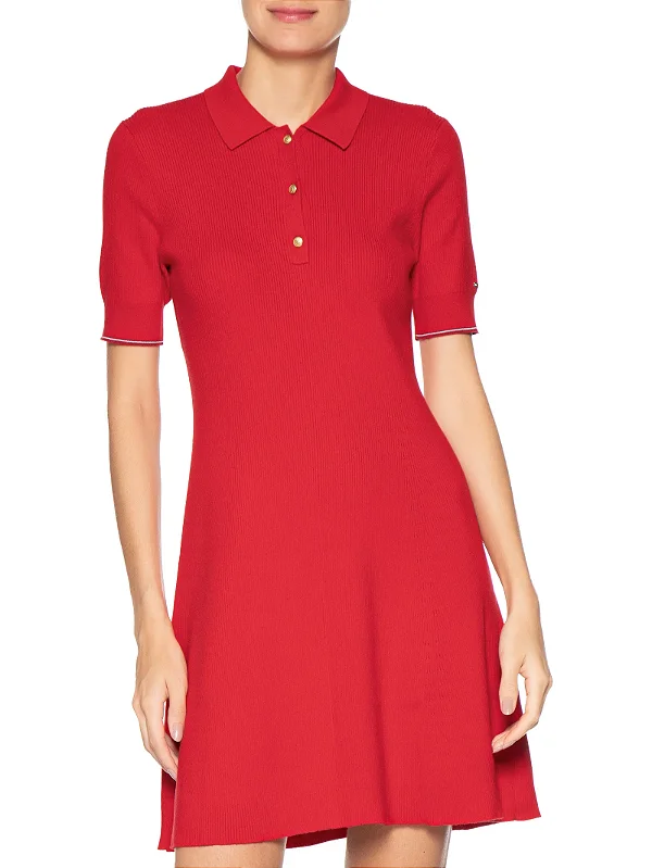 VESTIDO TOMMY 47995 POLO VERMELHO