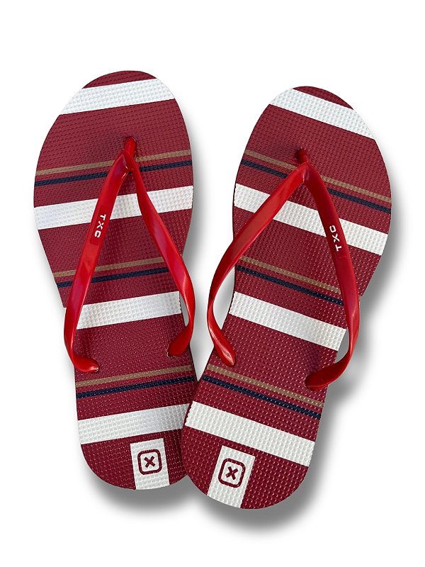 Chinelo TXC 500 0003 vermelho
