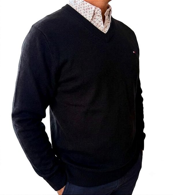 Sueter Tommy Hilfiger 42249 THBDS preto