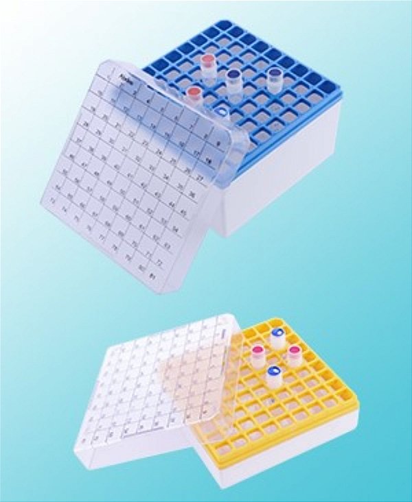 CAIXA DE FREEZER PARA 81 CRIOTUBOS DE 4,5ML