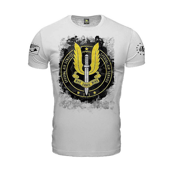 Camiseta Masculina SAS Special Air Service Secret Box Team Six Brasil