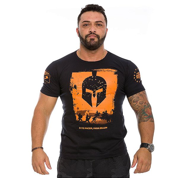 Camiseta Masculina Si vis Pacem Para Bellum Team Six Brasil