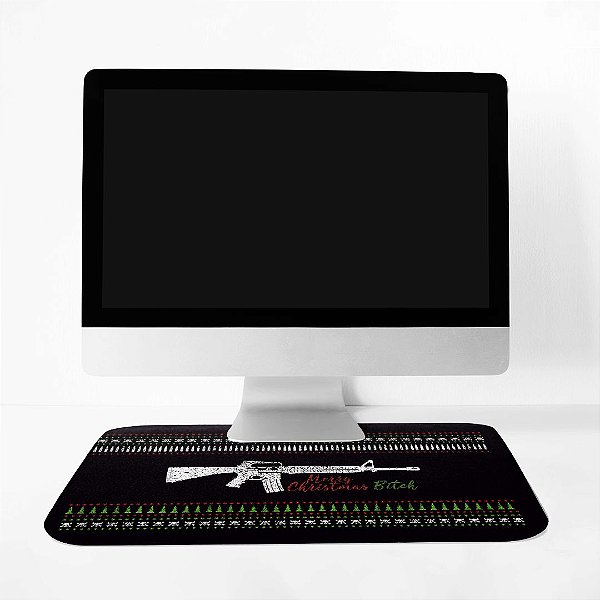 Mousepad Militar Merry Christmas Bitch Team Six