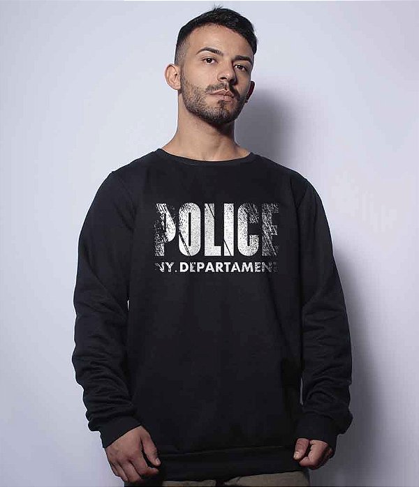 Casaco Básico de Moletom Police NYPD Team Six Brasil
