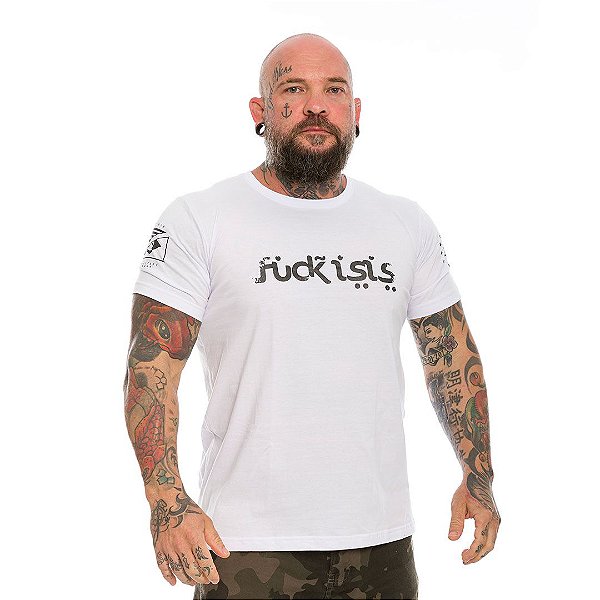 Camiseta Masculina Fuck Isis Team Six Brasil