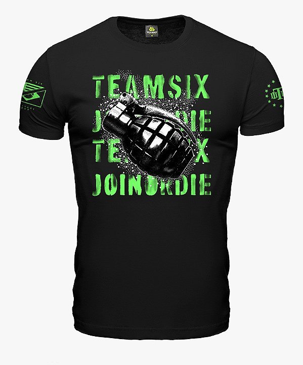 Camiseta Masculina Grenade Join Or Die Team Six Brasil