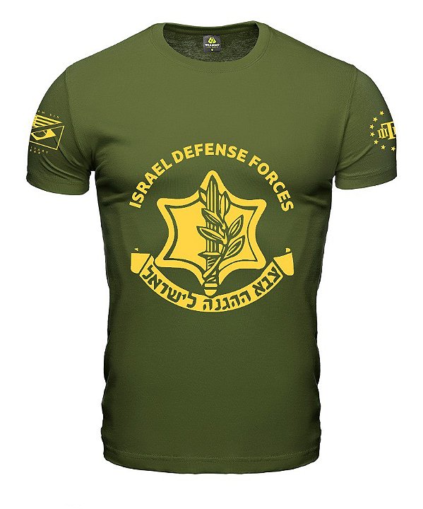 Camiseta Masculina Israel Defense Forces Secret Box Team Six Brasil