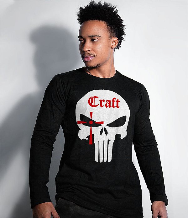 Camiseta Manga Longa Craft Chris Kyle Masculina Team Six Brasil
