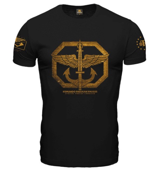 Camiseta Masculina KOMANDO PASUKAN KHUSUS Secret Box Team Six Brasil