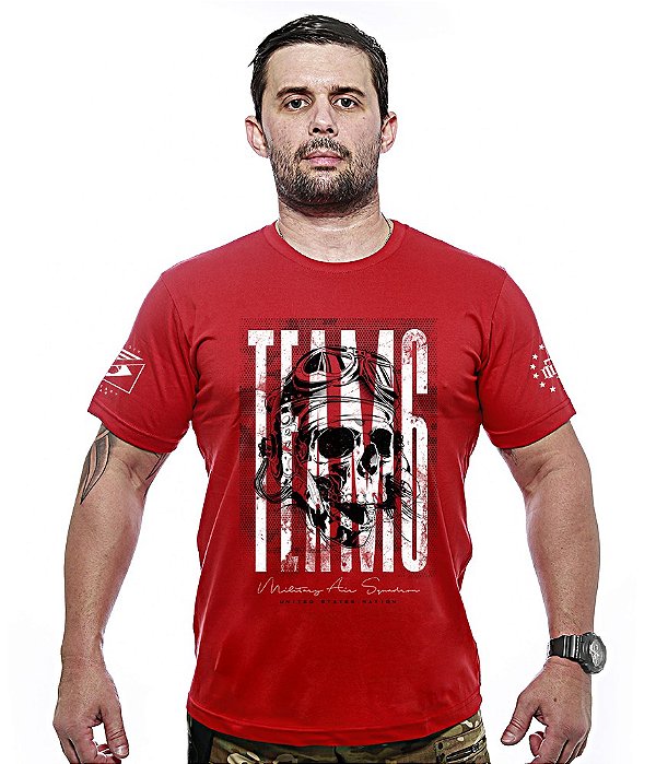 Camiseta Masculina Kamikaze Team Six Brasil