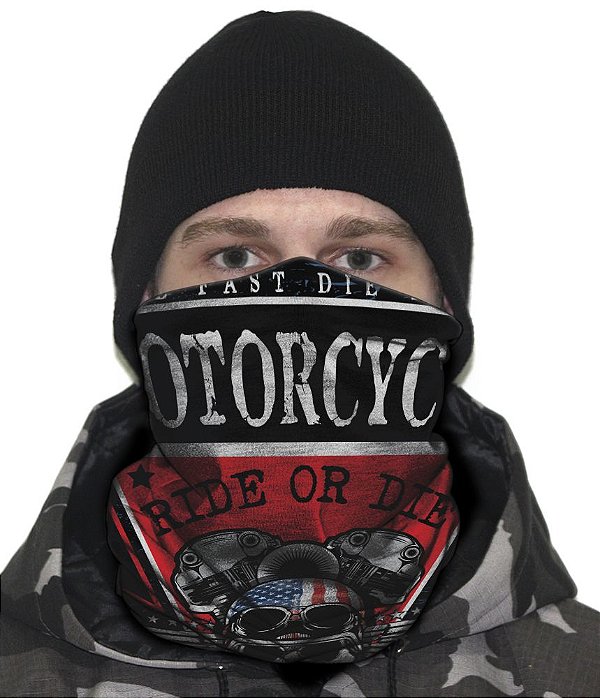 Face Armor Caveira Moto Clube EUA