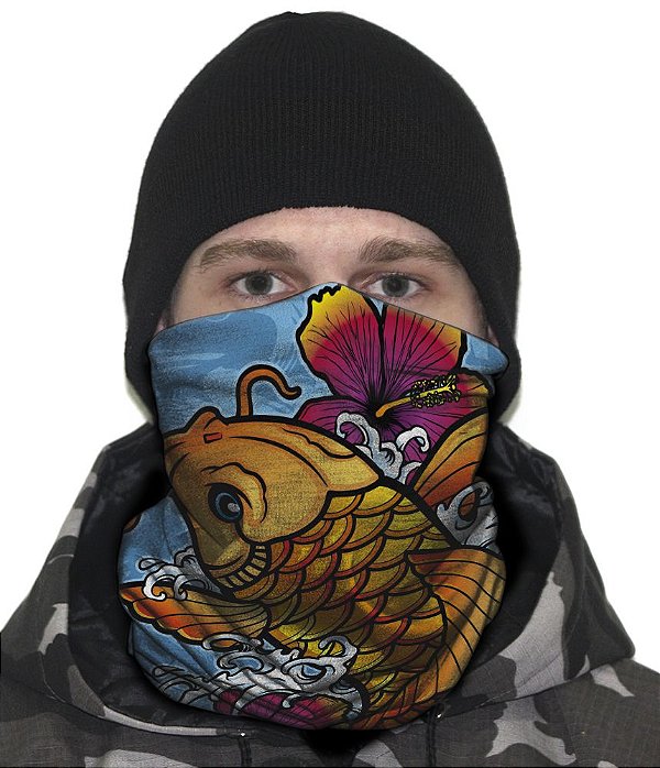 Face Armor Carpa Vermelha Chinesa