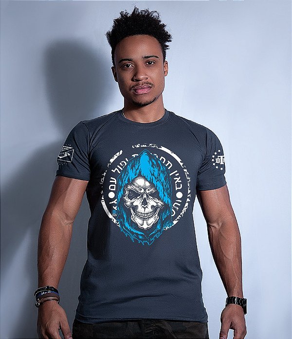 Camiseta Masculina Squad T6 GUFZ6 Mossad Força Especial Militar TeamSix Brasil