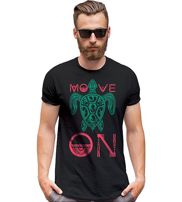 Camiseta Masculina Outdoor Move On Tático Militar TeamSix Brasil