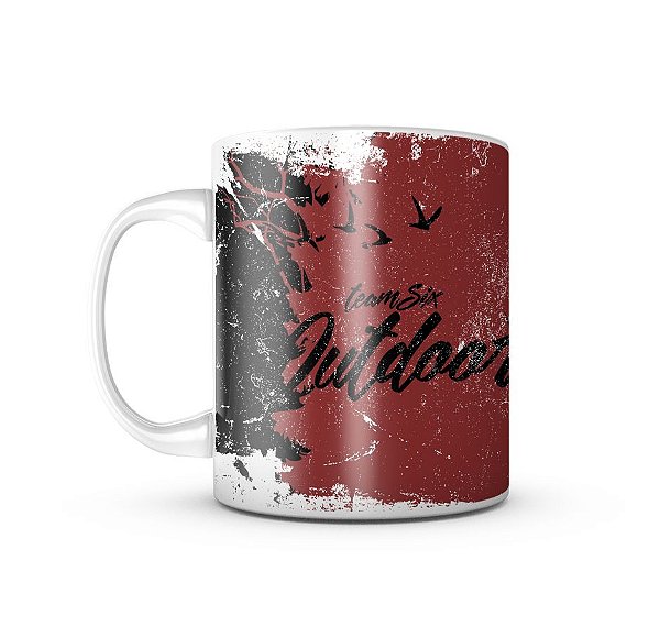Caneca Outdoor Lobo Team Six 325ML