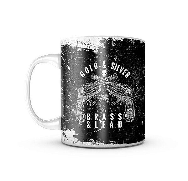 Caneca Gold & Silver 325ML