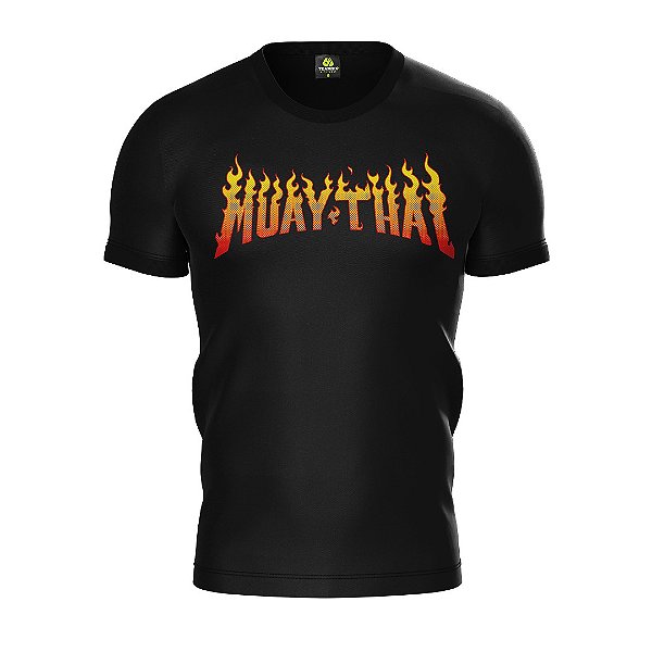 Camiseta Artes Marciais Muay Thai Team Six