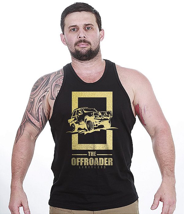 Camiseta Regata Off Road The Off Roader Sem Limites Masculina Team Six Brasil