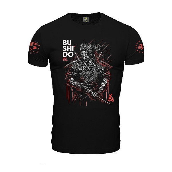 Camiseta Masculina Bushido Princípio Justiça Team Six