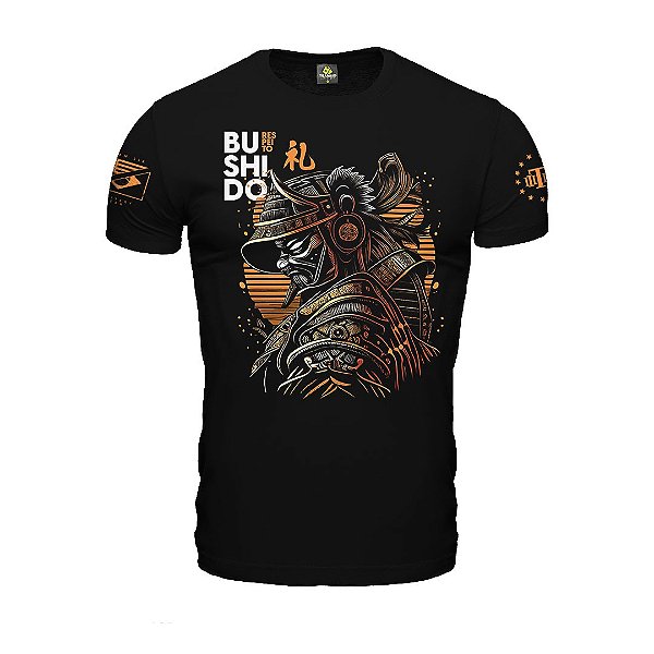 Camiseta Masculina Bushido 7 Princípios Respeito Team Six