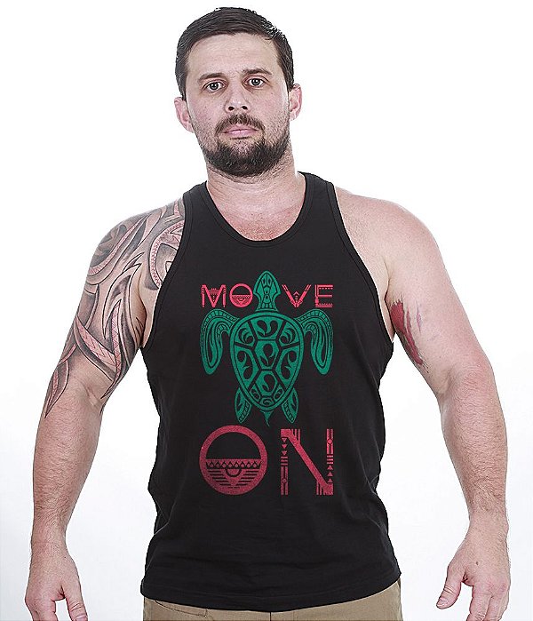 Camiseta Regata Outdoor Move On Masculina Team Six Brasil