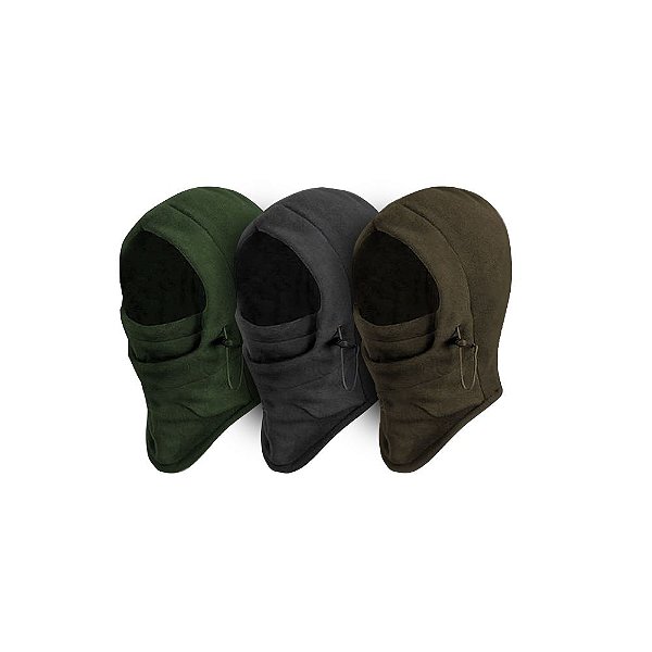 Kit 3 Balaclavas s Operações Especiais Cores Sortidas