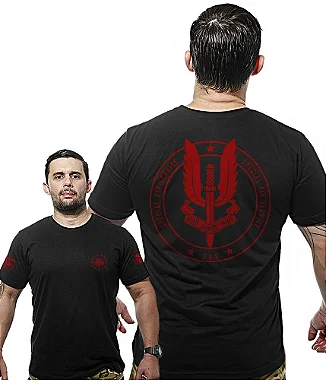 Camiseta Masculina Wide Back SAS Team Six Brasil
