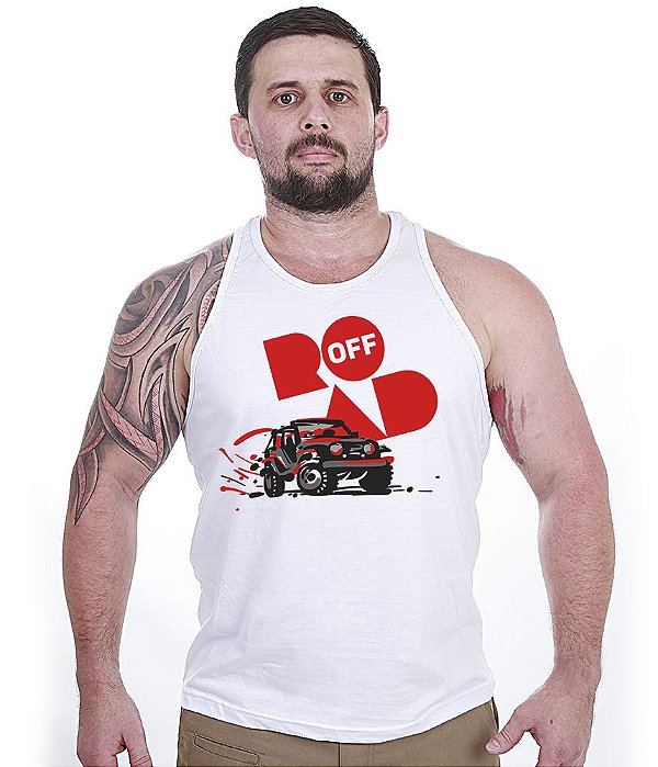 Camiseta Regata Off Road Fury Masculina Team Six Brasil