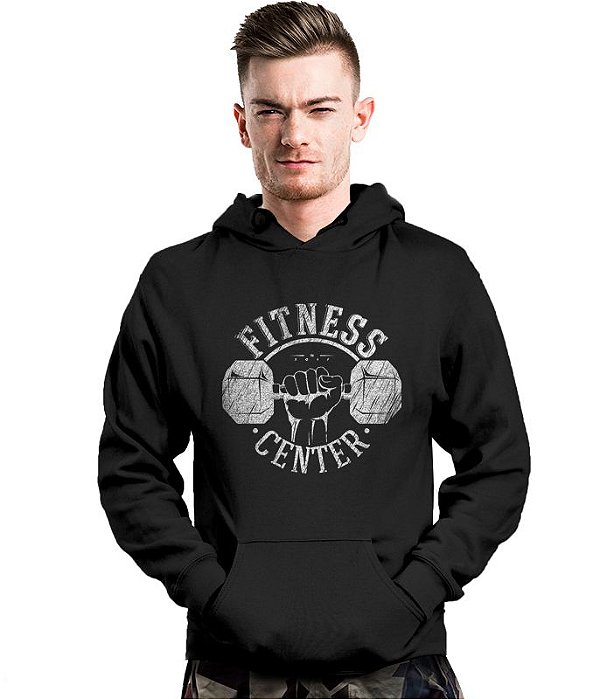 Casaco Com Capuz Fitness Center Team Six Brasil