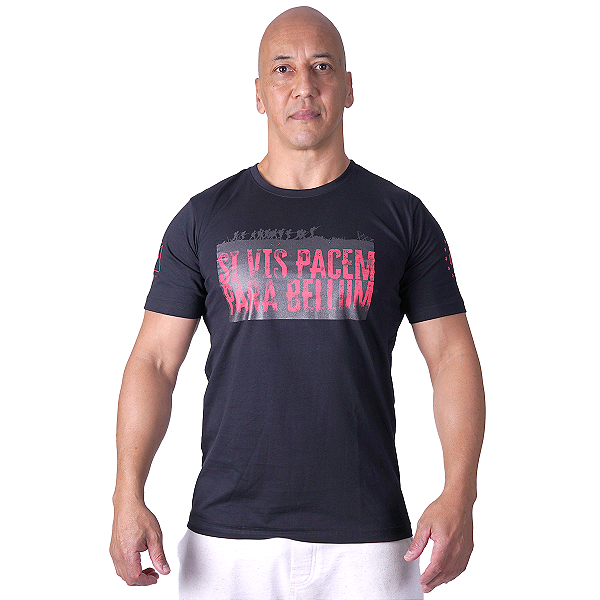 Camiseta Masculina Si Vis Pacem Parabellum Secret Box Team Six Brasil