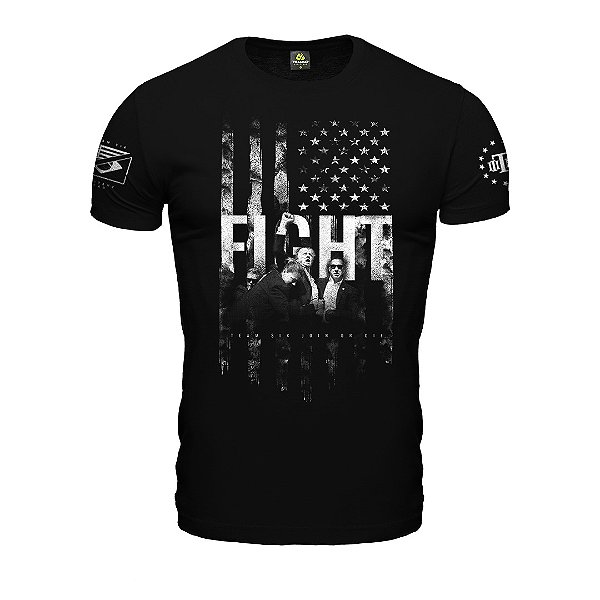 Camiseta Masculina Trump Fight or Fight Team Six