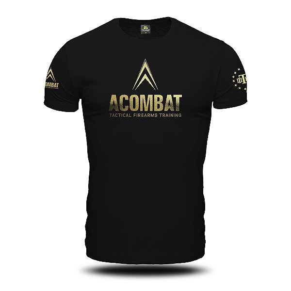 Camiseta Masculina Andrade Oficial Gold ACOMBAT Colab Team Six Brasil