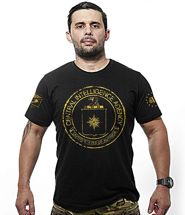 Camiseta Masculina Central Intelligence Agency Team Six Brasil