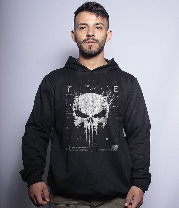 Casaco Militar Com Capuz New Punisher Team Six Brasil