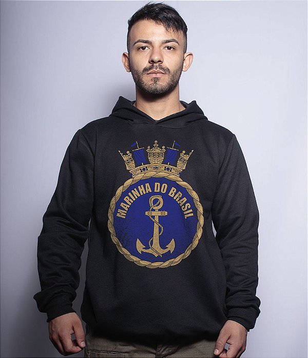 Casaco Militar Com Capuz Marinha do Brasil Team Six Brasil