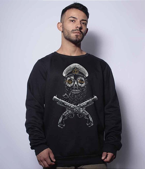 Casaco Básico de Moletom Morte Aos Tiranos Team Six Brasil