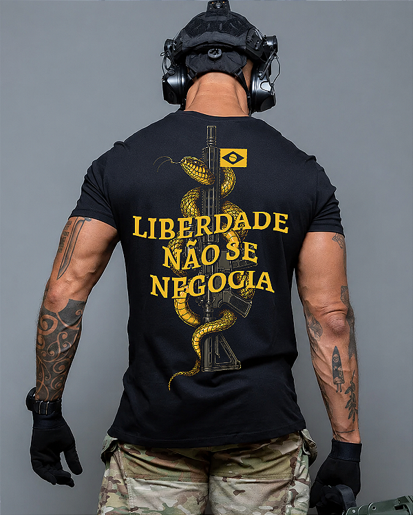 Camiseta Contractor Liberdade não se compra